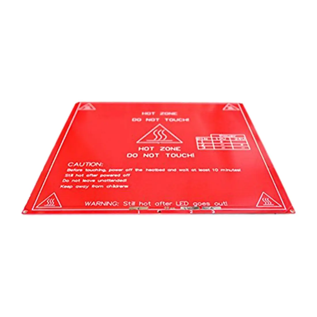 

3D Printer PCB Heat Bed MK2b 12/24 Dual Power Supply 214 214mm MK2a