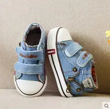 2017 outono sapatas do esporte da criança do sexo feminino masculino pequeno sapatas de lona das sapatilhas crianças sapatos casuais respirável sapatos de bebê da marca crianças botas