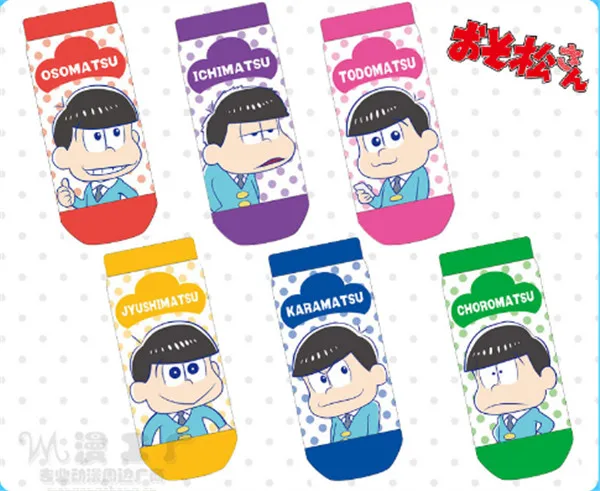

2016 HOT SIX SAME FACES Konya wa Saikou Mr.Osomatsu San ED Socks Cos Gift Limited socks Free shipping