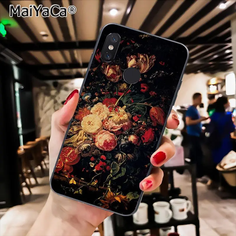 Classic painting flower Butterfly In a Vase aesthetic Art