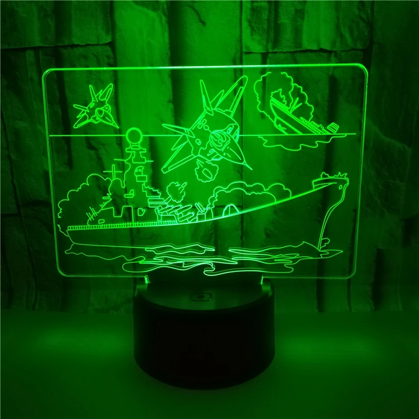 boat 3D night light (8)