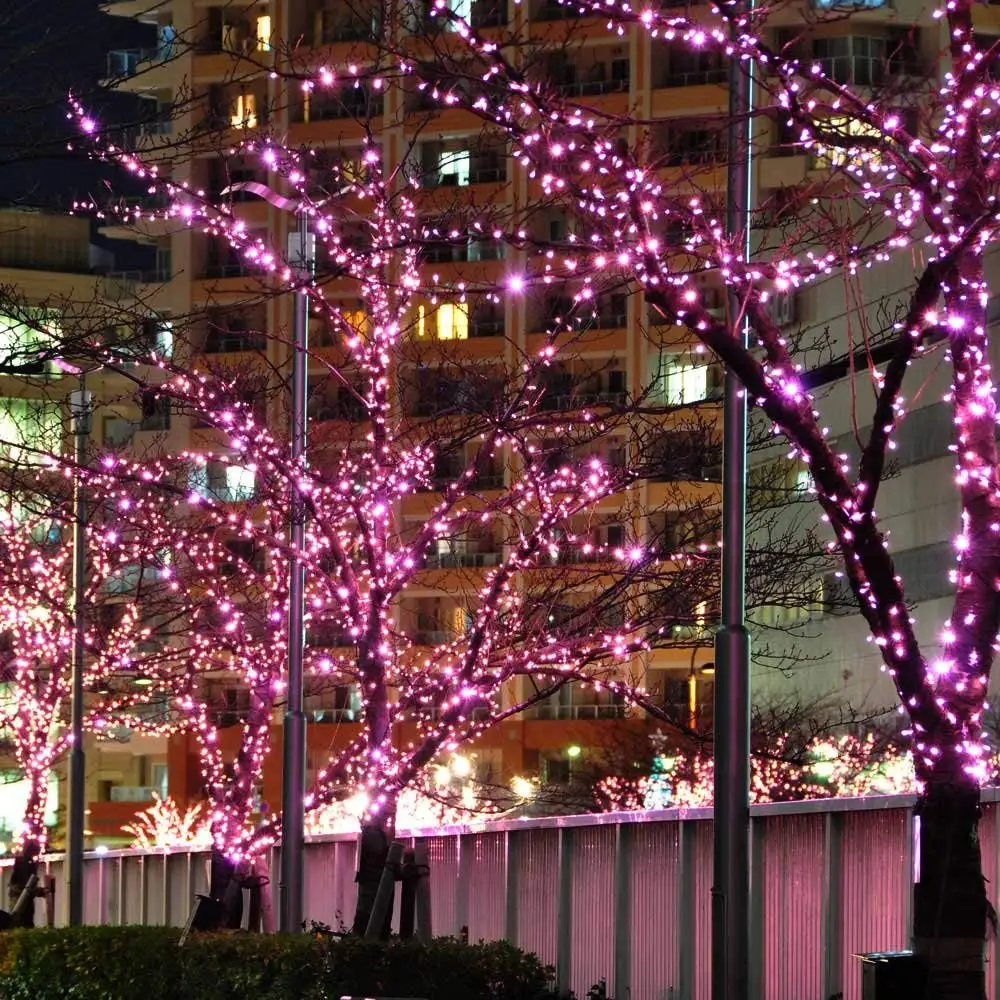 200 LED Solar String Fairy Lights Outdoor Waterproof Holiday Lighting Christmas Garland Solar Power Lamp Solar Garden Light LED (26)