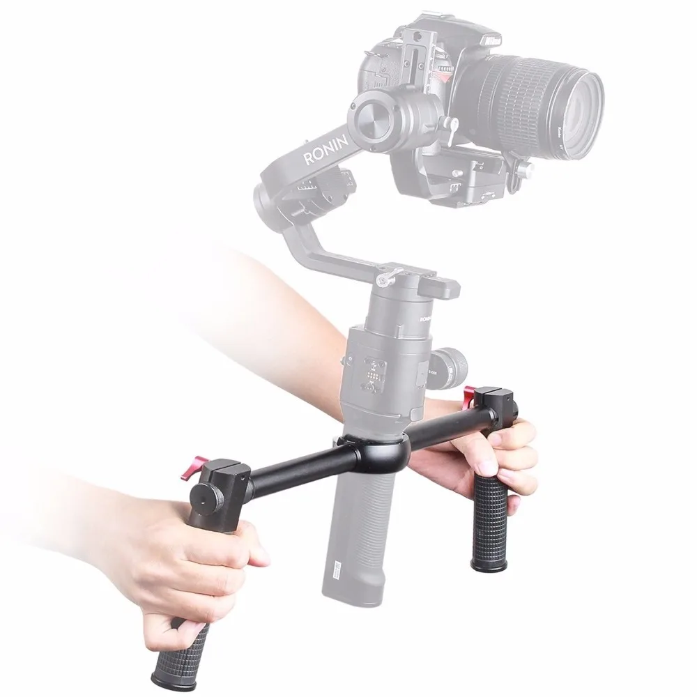 Dual Handle Gimbal Grip Handheld Handlebar for DJI Ronin S Stabilizer