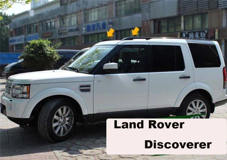 Багажник на крышу для Land Rover Дискавери 4 LR4 2010- стойки рельсы бар багаж несущей штанги Топ Стойки рельсовые коробки алюминиевый сплав