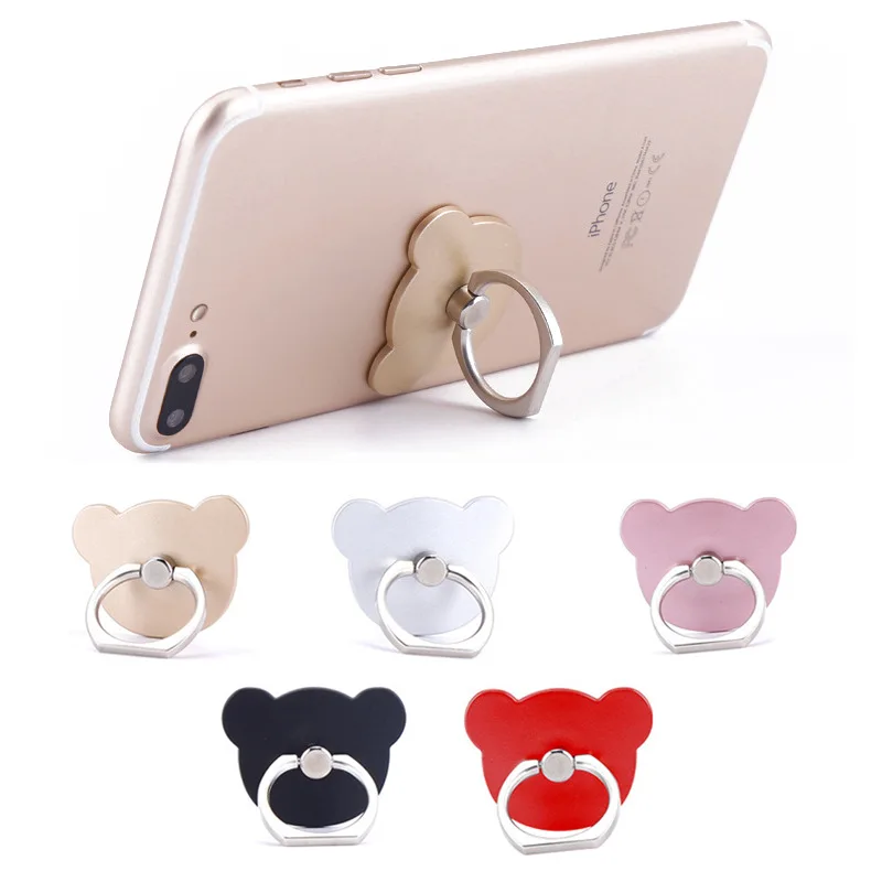 Finger Ring Mobile Phone Smartphone Stand Holder For iPhone X 8 7 6 6S Plus 5S Smart Phone IPAD MP3 Car Mount Stand For Samsung