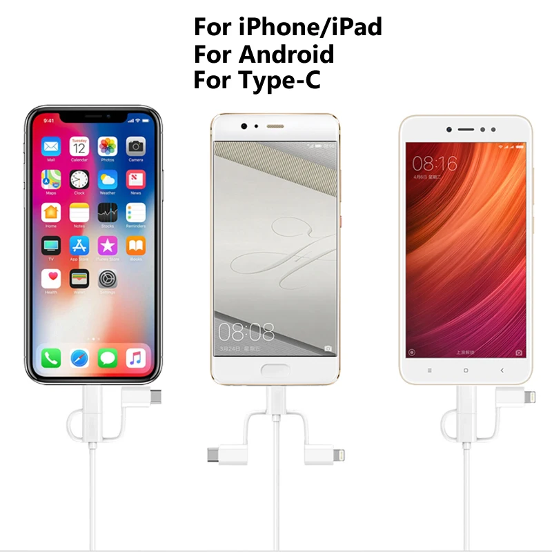2 Порты и разъёмы Выход зарядных порта USB для автомобиля Зарядное устройство 3.1A max(реальный) Быстрая зарядка+ 3 в 1 взаимный обмен данными между компьютером и периферийными устройствами кабель для iPhone 6 S 6 plus SE для samsung S6 S5 S4