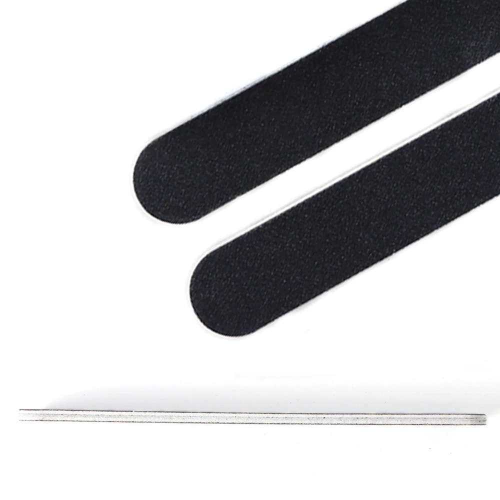 5 шт. шлифовальные пилки для ногтей Гель-лак буферный блок черный прямой стержень профессиональный маникюр педикюр зернистость советы инструмент для дизайна ногтей BEA33