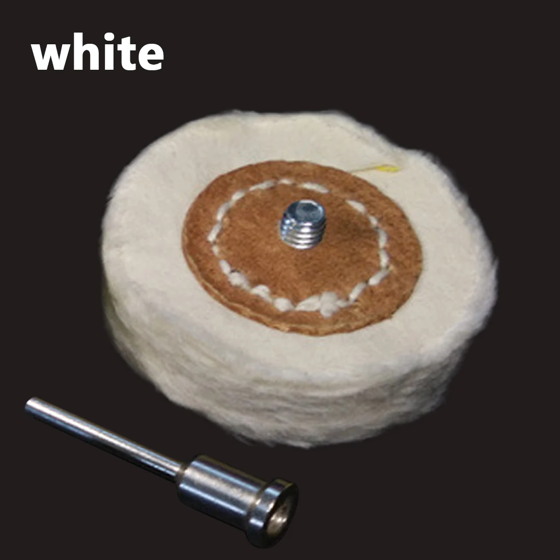 White T стиль Полировка шлифовальный круг Шлифовальная головка ткань Dremel колесо щетка для шлифовальной машины для роторных абразивных инструментов аксессуары для Dremel хвостовик - Цвет: White