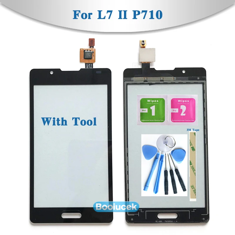 Высокое качество 4 3 &quotдля LG Optimus L7 II P710 и 2 Dual P715 P716 сенсорный экран дигитайзер
