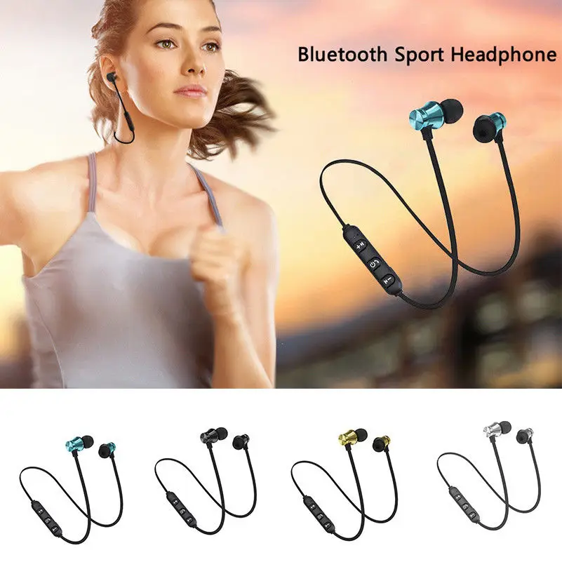 

XT-11 Bluetooth Earphone Wireless Headphones Bluetooth Sport Sweatproof Bluetooth Headset With Mic And Earbuds Free For Iphone