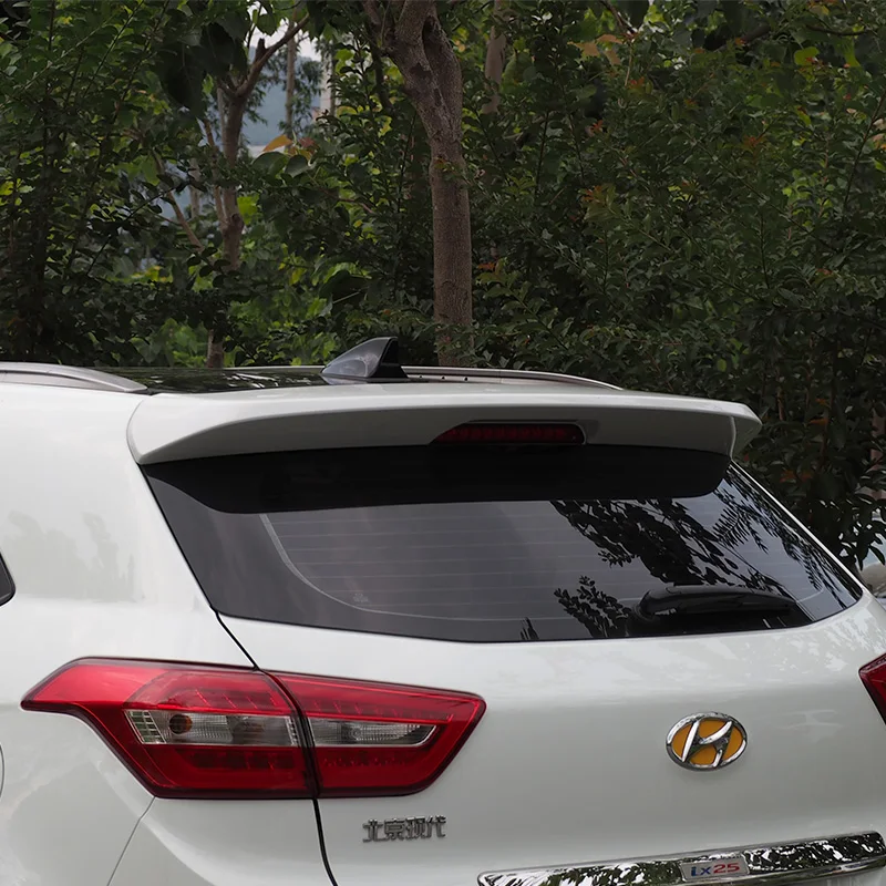 New Rear Trunk Spoiler Lip Wing PAINTED White Hyundai Sonata 2015-2017
