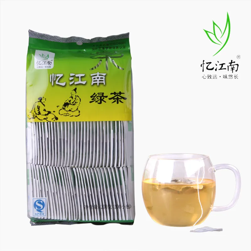 2013 New Spring green tea little tea bags  green t...