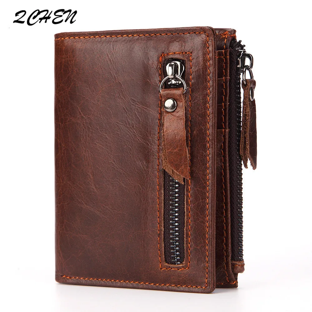 Men Wallet Oil Wax Cowhide Genuine Leather Wallets Coin Purse Clutch Hasp Open Top Quality Retro Short Wallet fashion 149 Men Wallet Oil Wax Cowhide Genuine Leather Wallets Coin Purse Clutch Hasp Open Top Quality Retro Short Wallet fashion 149