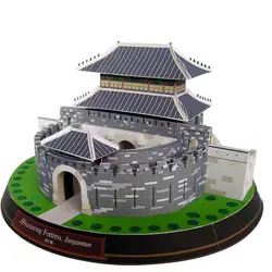 Hwaseong крепость, rok Крафт-бумага модель Архитектура 3D DIY образования Игрушечные лошадки ручной работы игра-головоломка для взрослых