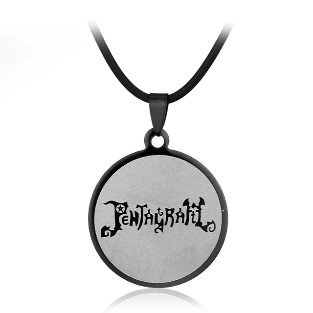 Jewelry Music band Iron Maiden Pentagram metallica the beatles Necklace