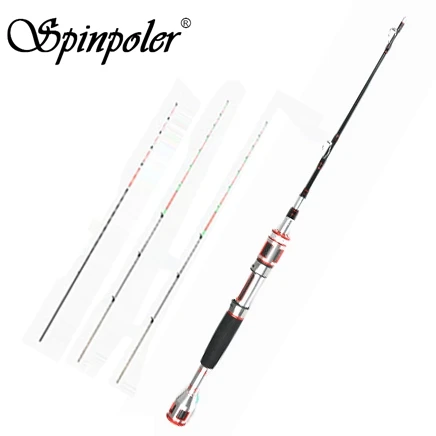 

Spinpoler Soft Tip Japan Carbon Fishing Rod Ultralight 3 Tips Half- Full Titanium Alloy River Raft Fishing Pole Fishing Tackle