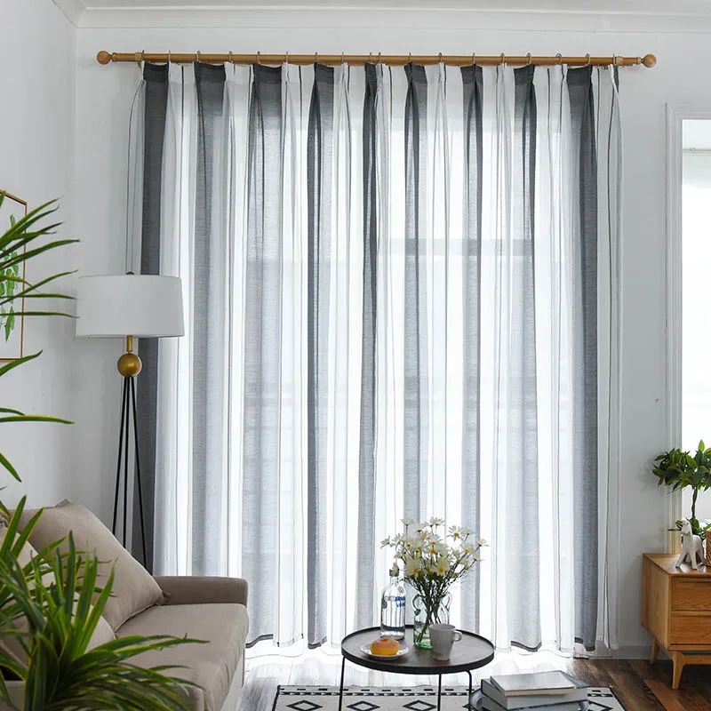 Тюль шторы занавески тюль тюль для гостиной шторы белье окно занавески для Гостиная в Спальня шторы для Кухня для гостиной шторы для спальни - Цвет: Gray
