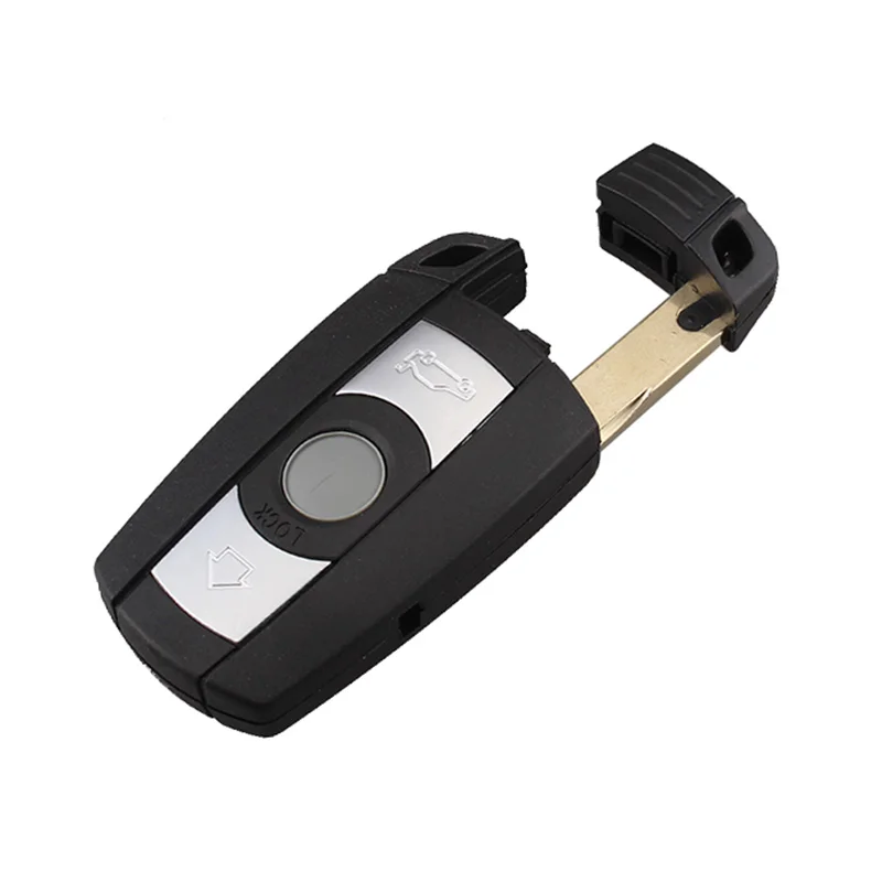 BHKEY 3 кнопки умный пульт дистанционного ключа брелок для BMW Cas3 KR55WK49127 умное лезвие