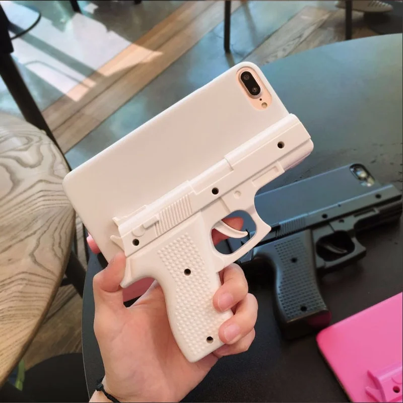 Ytgit Phone Shell Super Cool Silicon Gun Model Style Mobile Phone Case Cover For Iphone 5s 5 Iphone 6 6plus Iphone7plus Iphone X Phone Case Covers Aliexpress