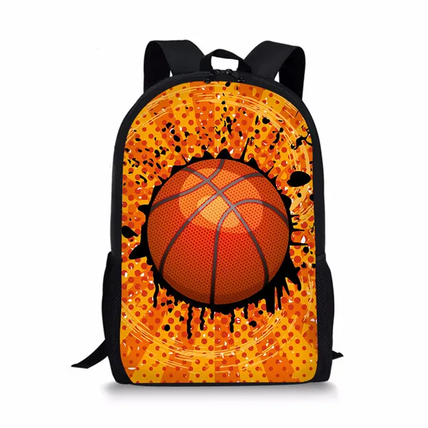 FORUDESIGNS/Школьная Сумка для мальчиков с футбольным принтом, школьный рюкзак с футбольным принтом - Цвет: P5148C