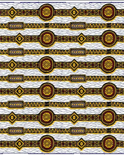 ESEWING Высококачественная африканская восковая ткань с принтом хлопок Анкара швейный материал для платья Анкара восковая ткань с принтом 6 ярдов - Цвет: 21