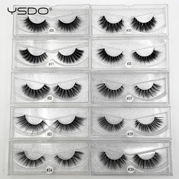 

YSDO 1 box mink eyelashes cilios mink 3d false eyelashes makeup full strip eyelashes natural lashes faux cilios 3d mink lashes