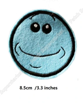 

Rick and morty character Embroidered Patches TV Series Movie Anime Iron On badge Movie halloween cosplay costume clothing diy