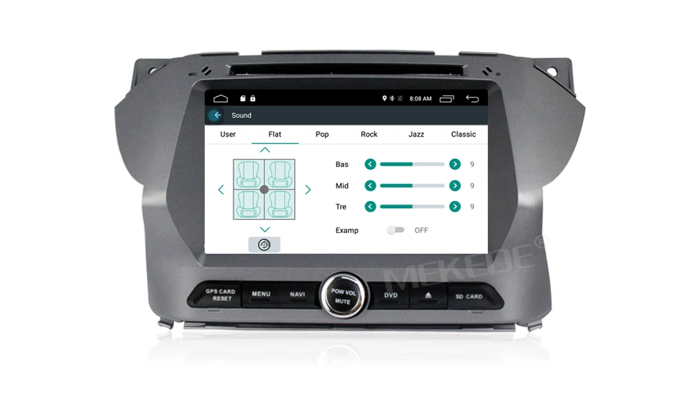 Best MEKEDE Andorid7.1 CAR Radio cassette gps navigator for Suzuki Alto support gps mirror link Multi-language menu free shipping 3