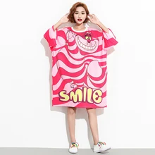 Большие размеры 5XL, модная футболка с короткими рукавами и 3D принтом, женские повседневные футболки с рисунком, топы, летние футболки с круглым вырезом для девочек