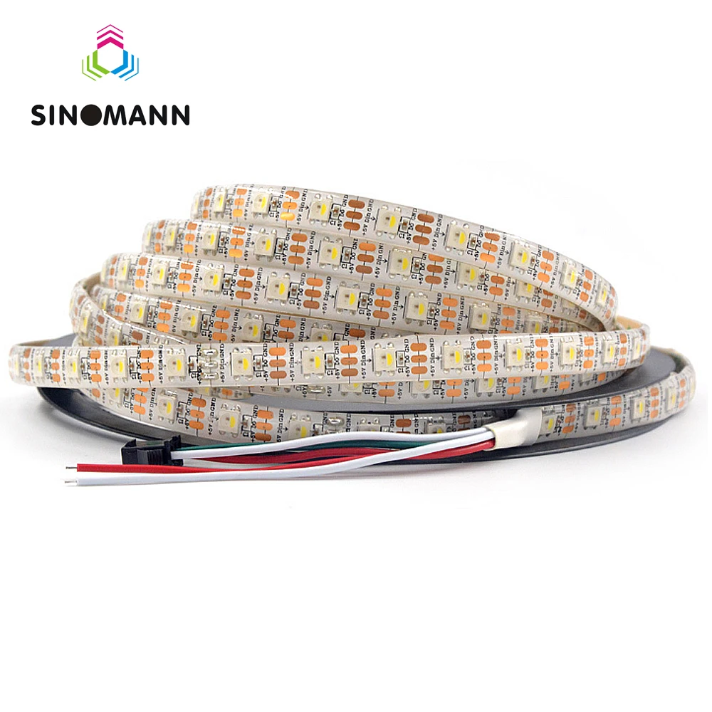 Модифицируемая светодиодная Пиксельная лента SK6812 MINI 5050 RGB RGBW 4 мм/5 мм RGBNW RGBWW WWA 60