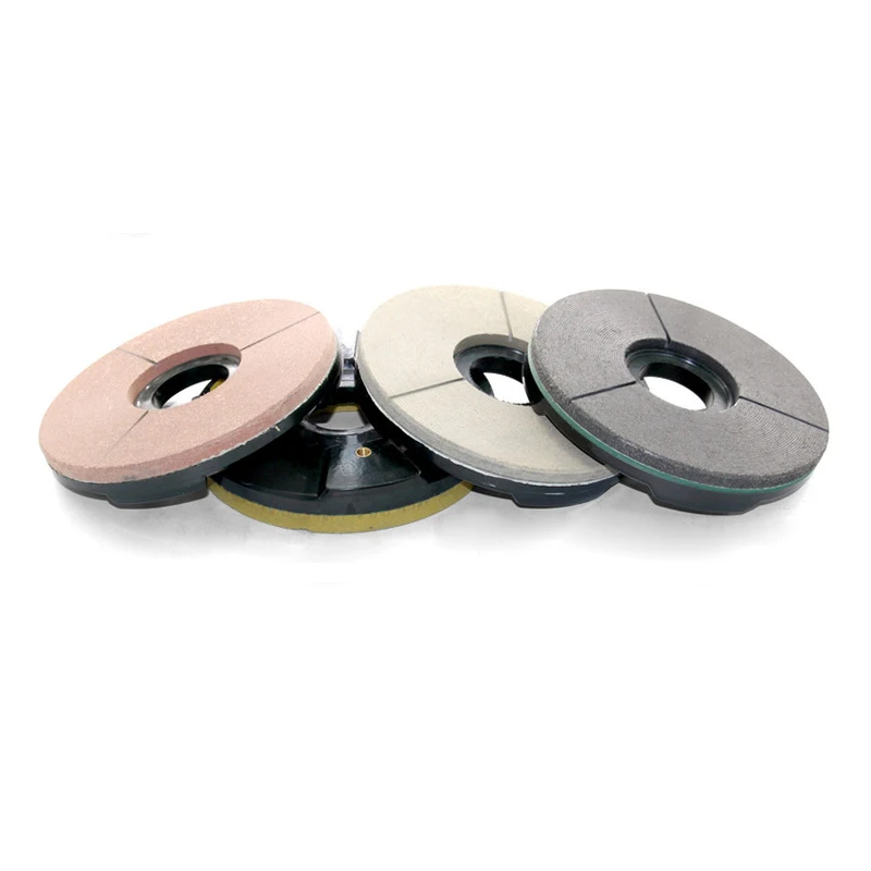 RIJILEI 4 дюйма Алмазные полировальные диски из смолы для мраморной полировки 100 мм полировальные диски из смолы черный красный белый полировальный диск YG23-1
