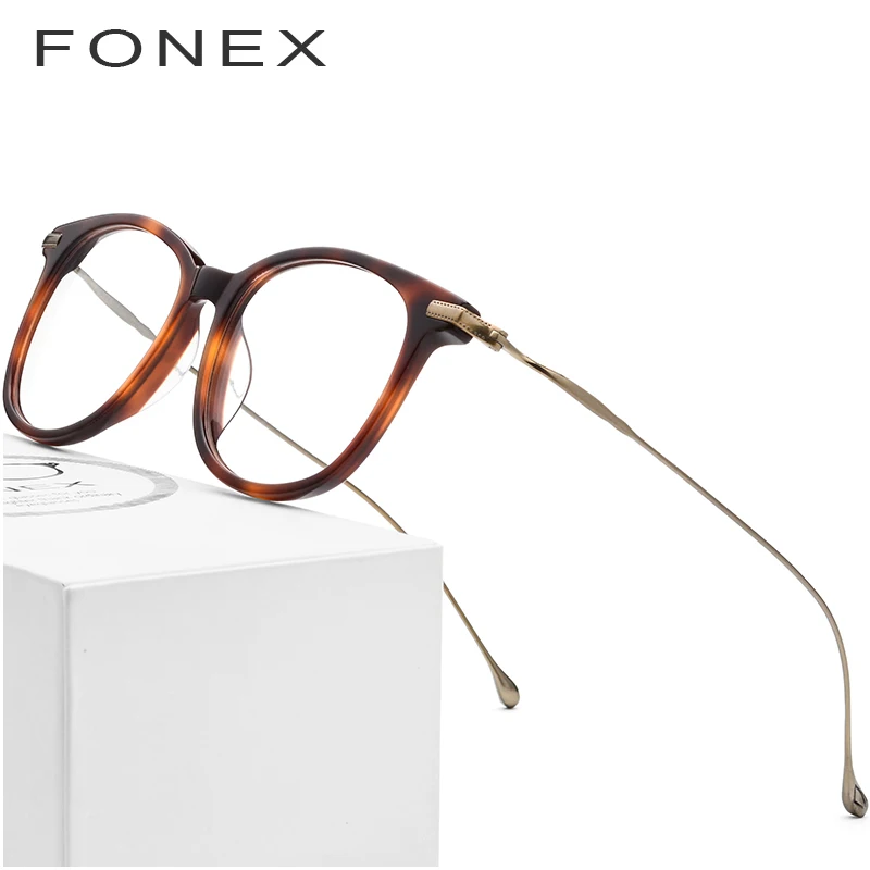 

Pure B Titanium Optical Glasses Frame Men 2019 New Fashion Vintage Square Prescription Eyeglasses Women Myopia Spectacle Eyewear