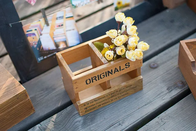 Zakka Grocery Wooden Brush Pot Craft Accessories Wooden Box Home Gorgeous How To Decorate Wooden Boxes Zakka Grocery Wooden Brush Pot Craft Accessories Wooden Box Home Gorgeous How To Decorate Wooden Boxes