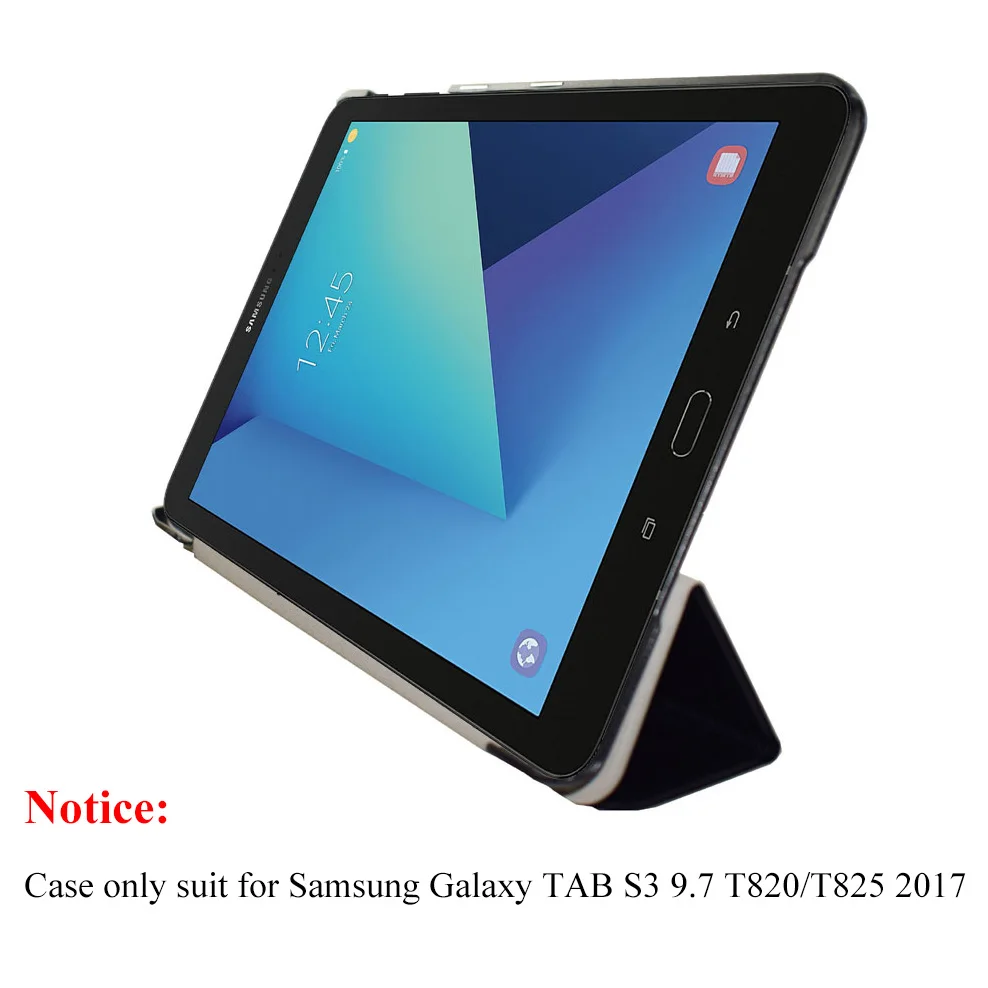 Для samsung Galaxy TAB S3 9,7 SM T820 T825 Флип из искусственной кожи чехол тонкий стенд чехол для планшета для samsung Galaxy Tab S3 9,7