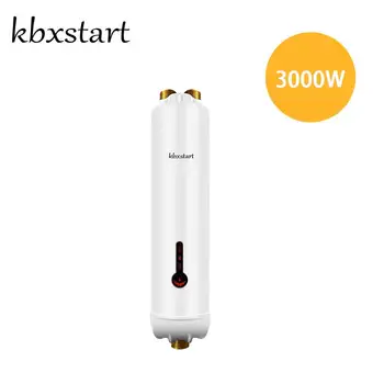 Kbxstart hogar cocina baño frío Calentador De Agua calefacción rápida Calentador eléctrico 3000 W Mini caldera Aquecedor De Agua 220 V