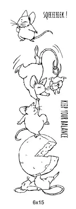 

mouse clear Stamp Transparent seal for DIY scrapbooking/Card Making c545
