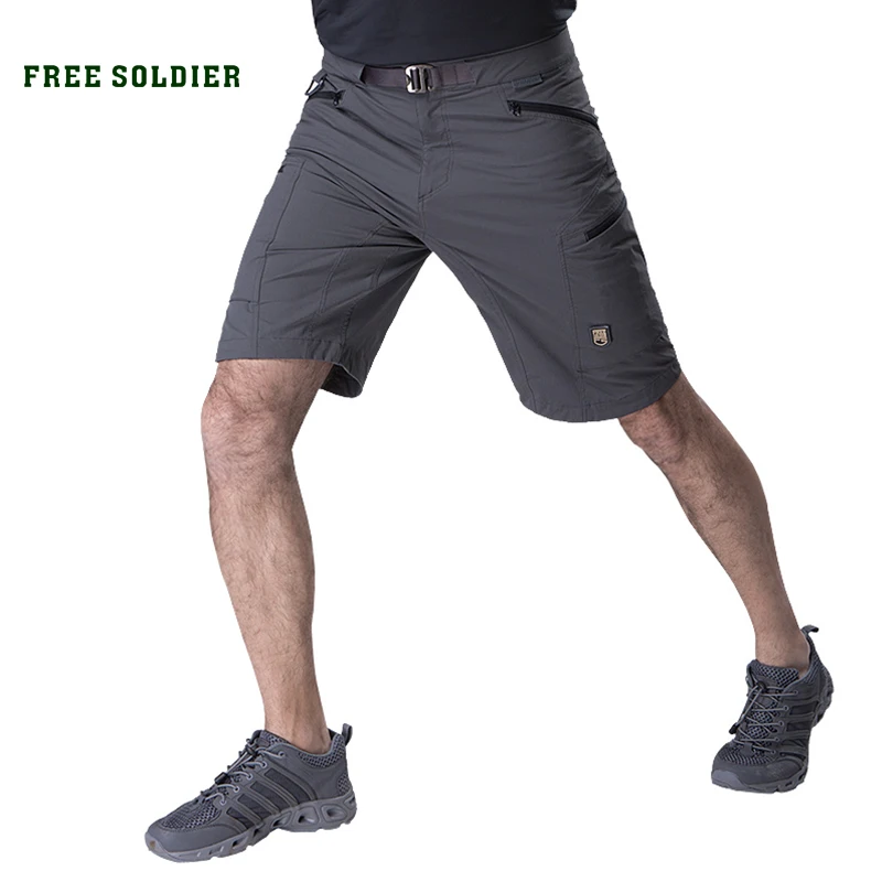 

FREE SOLDIER outdoor tactical military men's short pant for camping climbing thin and quick-drying for summer