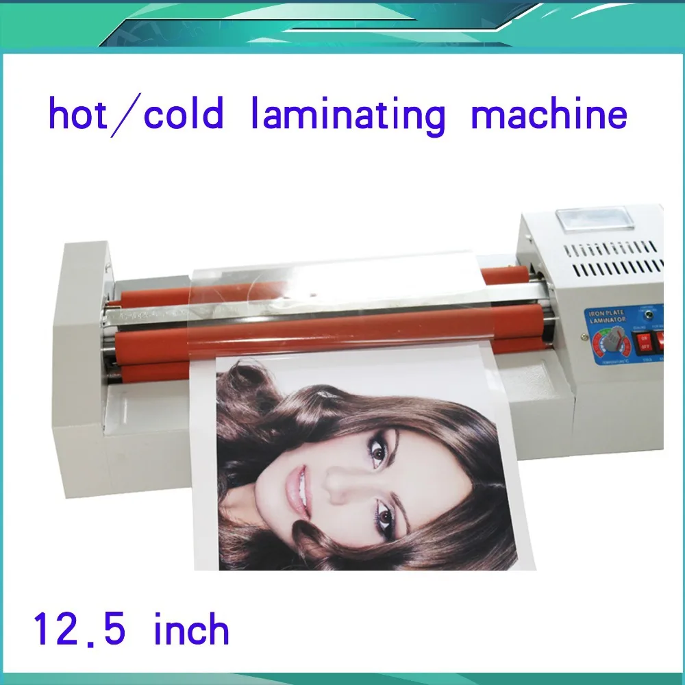 

Professional Cold and Hot Thermal Office Laminating Machine for A3 Document Photo Blister Packaging Plastic Film Roll Laminator