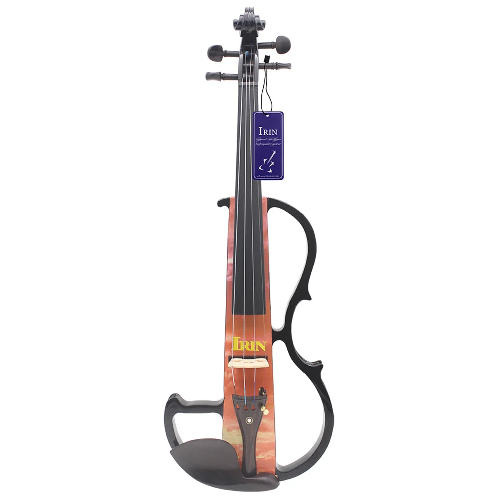 

IRIN AU-05 Electroacoustic Violin Set with Waterproof Bag High-quality Wood Fashion Unique Body Design 3.5mm Jack Durable Violin