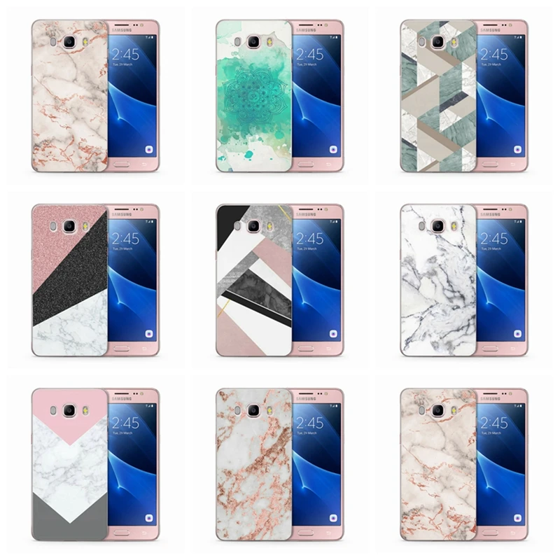TPU чехол для Samsung Galaxy S7 edge S9 Plus A3 A5 2016 2017 prime J1 J2 J3 J5 J7 цветной мягкий задней панели