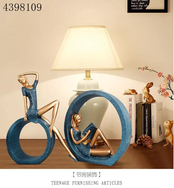  Resin yoga character decoration European living room bedroom wine cabinet home decorations wedding  - 32898265525