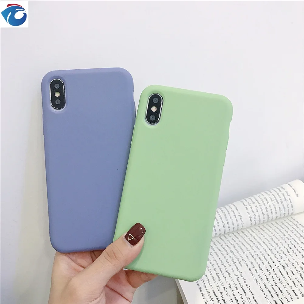 HUANQING Luxury Liquid Silicone Case For iPhone 7 6 Plus Phone Cover for Apple iPhone 8 6s Plus X XS XS MAX XR Protection Phone Case11