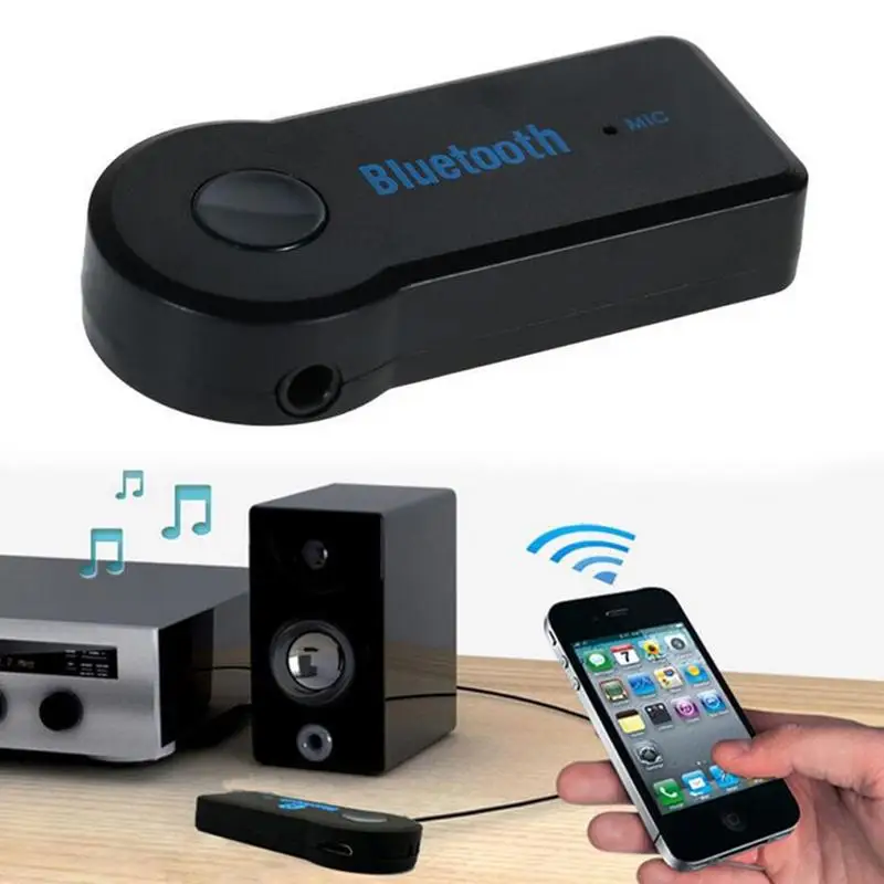 Беспроводной Bluetooth ресивер стерео аудио Музыка Bluetooth приемник адаптер динамик Fm без потерь Bluetooth передатчик с Mirc