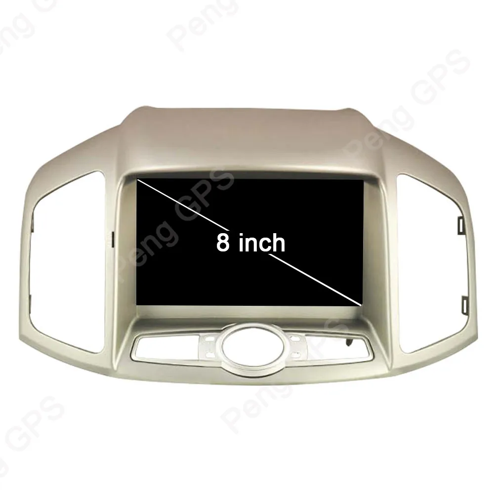 Perfect IPS Screen Car CD DVD Player 2 Din Android 8.1 GPS GPS Navigation for CHEVROLET CAPTIVA 2012 2013 2014 1080P HD Video Headunit 5
