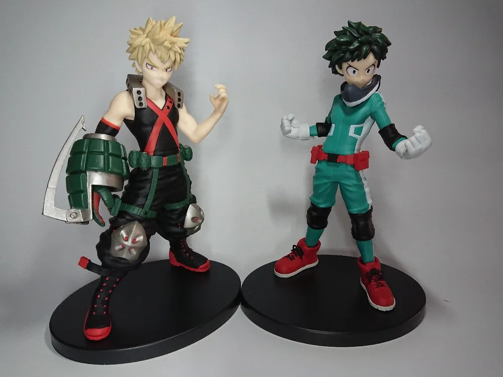 KUMALAZY mi héroe Academia Midoriya Izuku Bakugou Katsuki DXF 15 cm Figura de acción KUMALAZY mi héroe Academia Midoriya Izuku Bakugou Katsuki DXF 15 cm Figura de acción