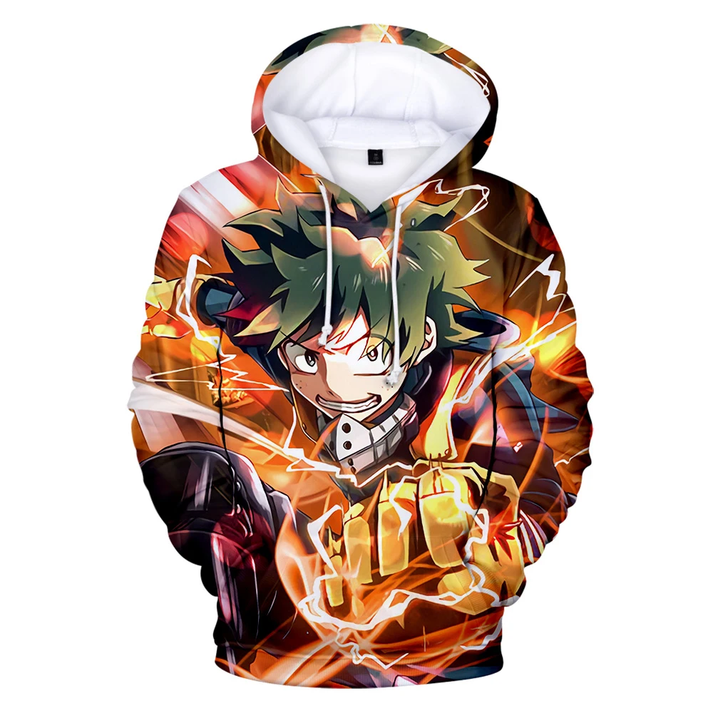 My Hero Academia Bakugou Todoroki Shoto Anime Hoodies