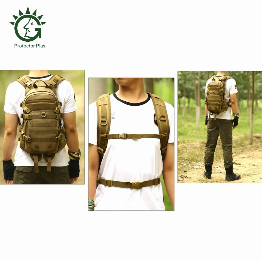 حامي زائد 25L العسكرية التكتيكية التخييم على ظهره للماء حقيبة تسلق حقيبة ترحال العسكرية حقيبة الظهر في الهواء الطلق حقيبة