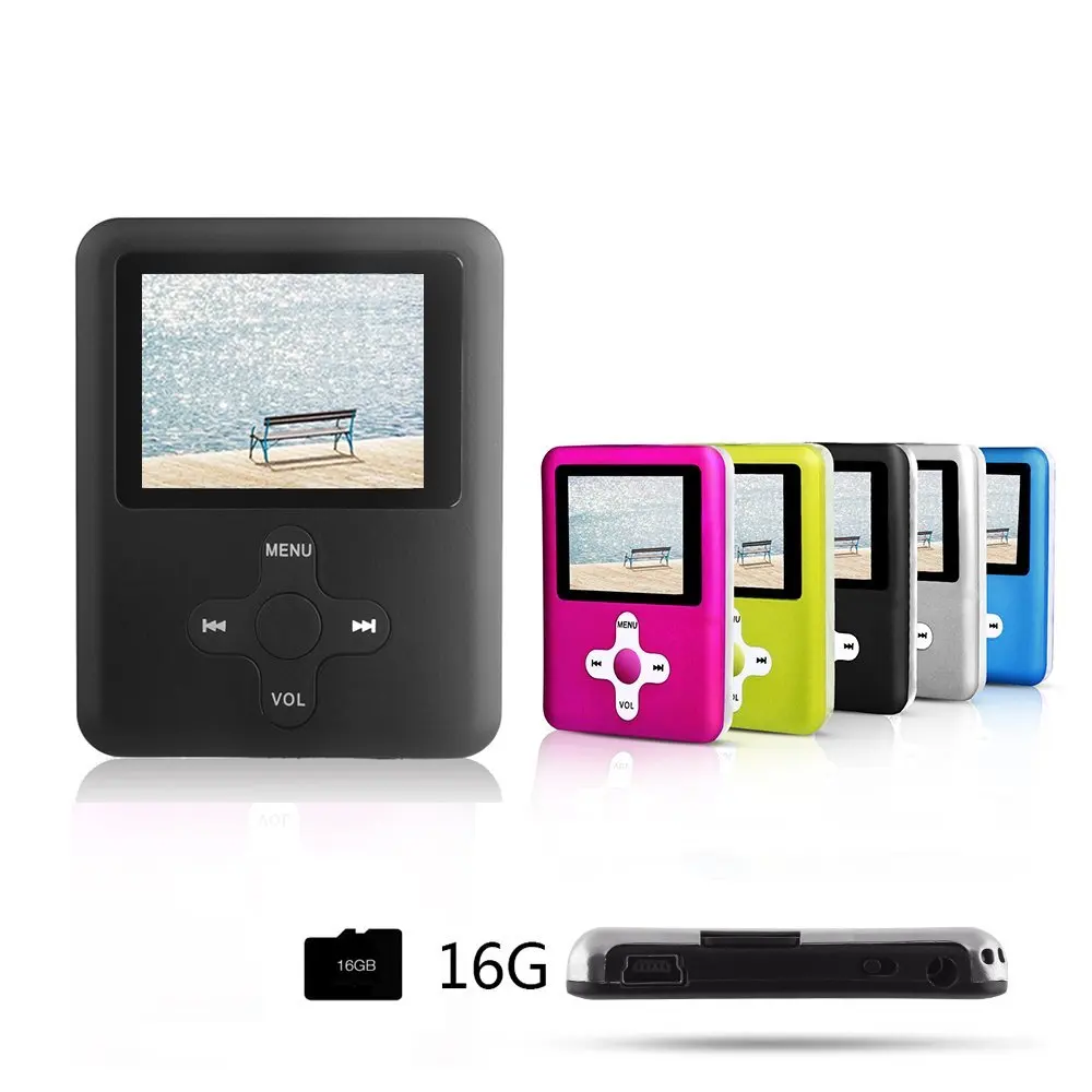 MINI USB Port Slim Classic Digital MP3 Player Slim 1.8"LCD flash MP3