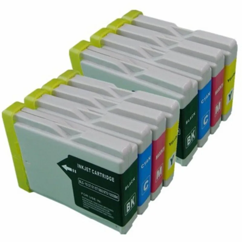 

2set LC10 LC37 LC51 LC57 LC960 LC970 LC1000 Ink Cartridge For Brother DCP-130C DCP-135C MFC-235C MFC-240C 750CN 750CW 465CN