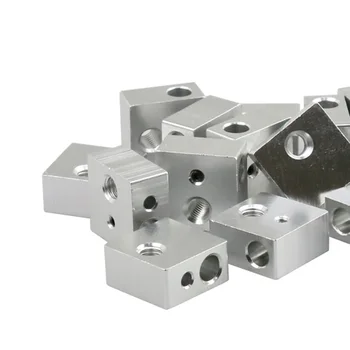 

4 Pcs Metal Heating Block Aluminum Heater for Makerbot MK7 MK8 3D Printer Extruder Hot End SGA998